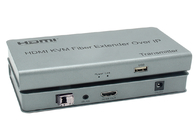 Suplemento de la fibra de la transmisión HDMI KVM de los 20KM SOBRE el IP con el módulo de SFP
