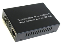Medios convertidor 1000Mbps de Ethernet rápida con 1 ranura de SFP y 1 puerto Ethernet